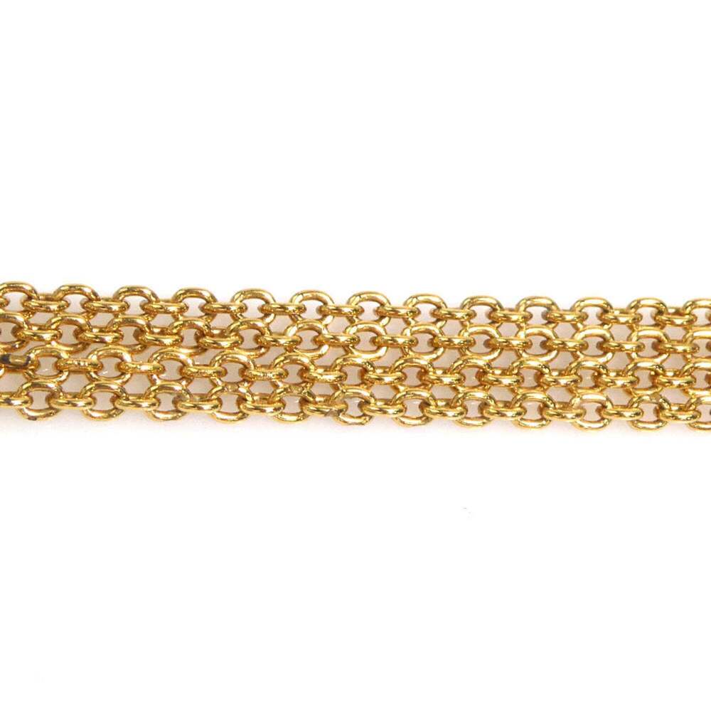 LOUIS VUITTON Gold Necklace - Picture 6 of 11